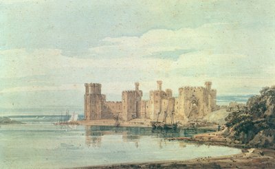 Caernarvon Castle von Thomas Girtin